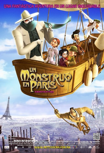 A Monster in Paris Poster Mexico