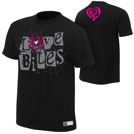  AJ's new T-Shirt 'Love Bites'