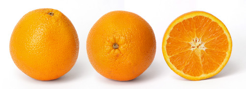  An оранжевый Фрукты called "Orange"