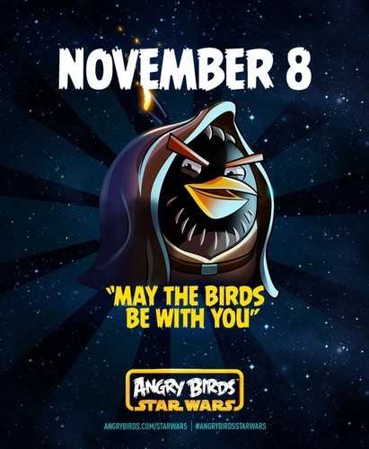  Angry Birds bituin Wars Promo Poster