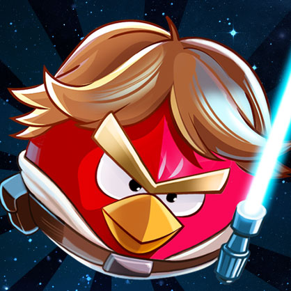  Angry Birds estrela Wars