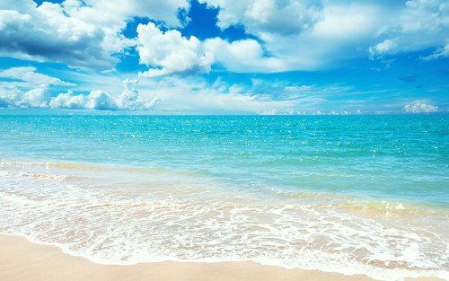  Blue Sea achtergrond