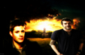 Dean & John Winchester - supernatural fan art