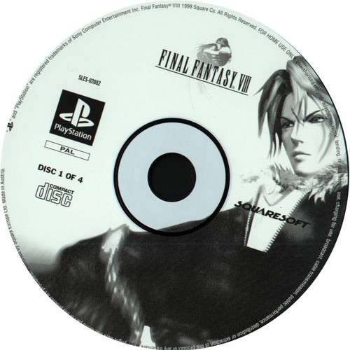 FF8 Discs
