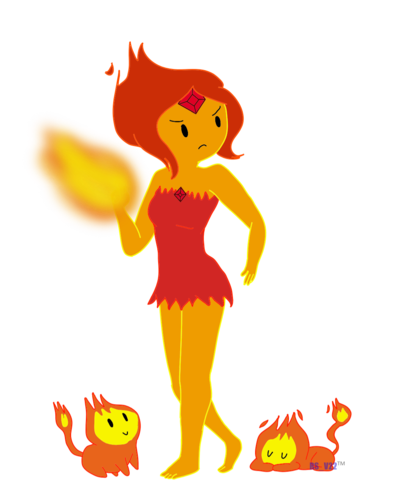 Feral Flame Girl