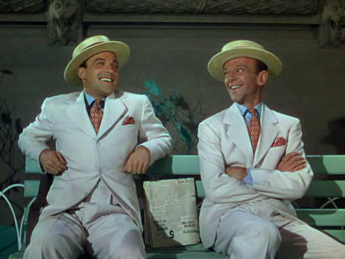  Gene Kelly and 费雷德 Astaire in The Ziegfeld Follies 1946