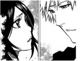 How Ichigo and Rukia look at each other  - anime photo