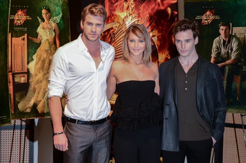  Jennifer, Liam, Sam, and Francis in Cannes
