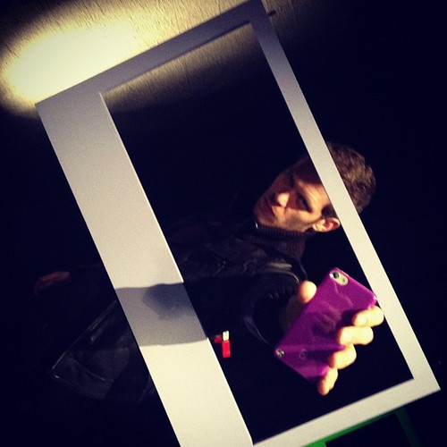 Joseph Morgan backstage at "The Originals" Photoshoot