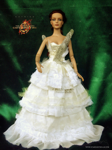 Katniss Everdeen Capitol Portrait Dress for Tonner Doll