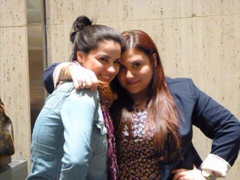 Maite Perroni with fan club MPW NYC (May 05)