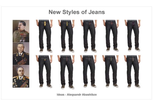  Nev stiles of jeans