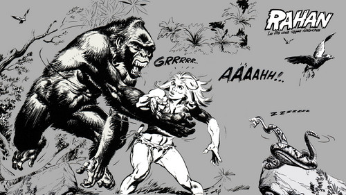  Rahan and the Gorilla