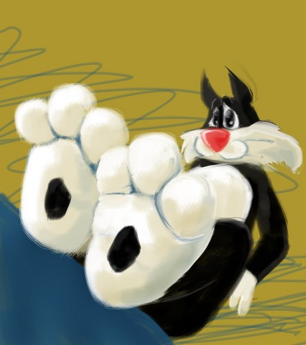 Sylvester's feet