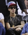 06.03.2013 Justin At The Miami Heat Game - beliebers photo