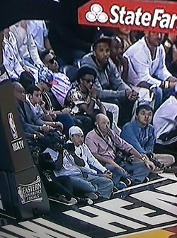  06.03.2013 Justin At The Miami Heat Game