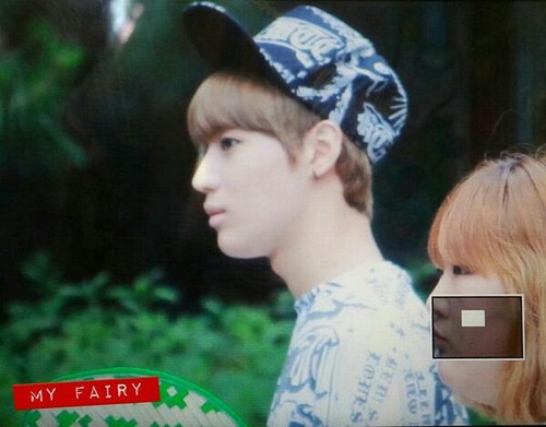  130607 Taemin on the way to Musik Bank for Henry Trap