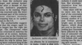 A Newspaper Article Pertaining To Michael - michael-jackson photo