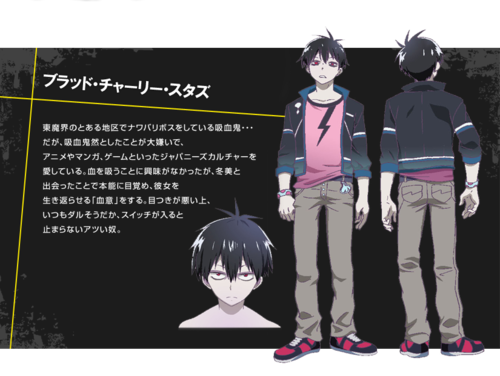  Blood Lad Character Designs ~