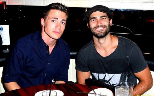 Colton Haynes and Tyler