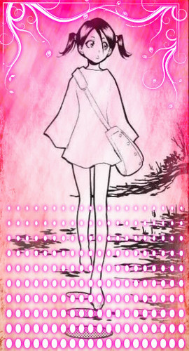 Cute pink Rukia