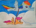 Flying Lessons - my-little-pony-friendship-is-magic fan art
