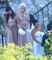 Gaga at her friend Bo's wedding in Mexico - lady-gaga photo