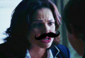 Gina with a mustache  - once-upon-a-time fan art