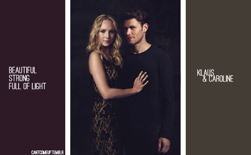 Klaus&Caroline // Elijah&Katerina