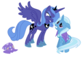 Luna and Trixie - my-little-pony-friendship-is-magic photo