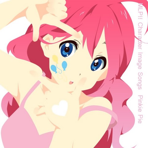  MLP - Pinkie Pie K-on! HTT! version (Yui Hirasawa)