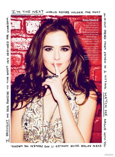  Magazine scans: Glamour (July 2013)