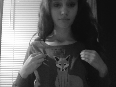 Me and my fox sweater