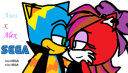  My sonic couple (SUPER gigle)~o-