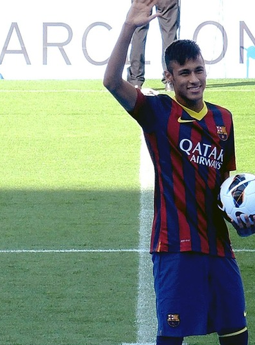  Neymar at Barcelona@