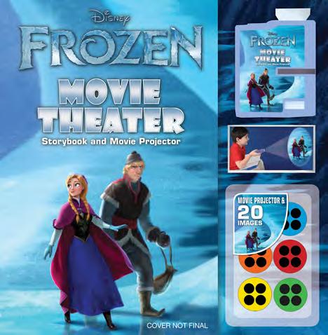  Official Disney Frozen buku