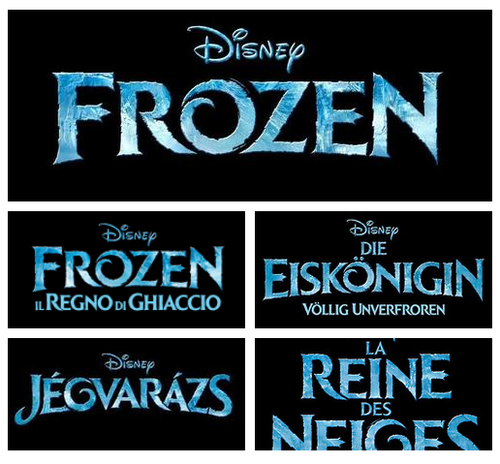  Official Frozen Logos