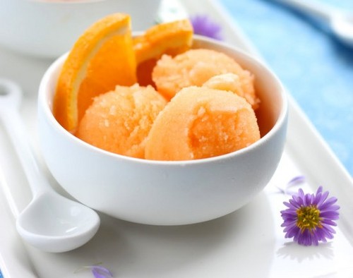  jeruk, orange Sorbet