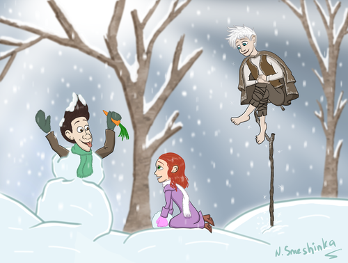 Raoul, Lucille and Jack Frost