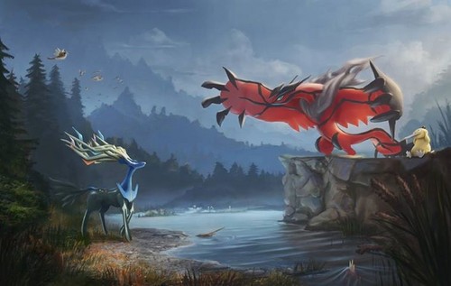  Xerneas and Yveltal