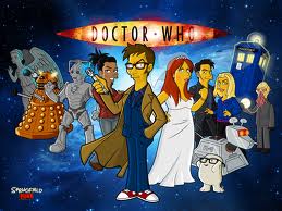  doctor who cartoon style