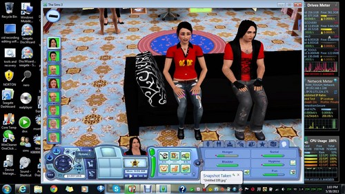  me and brian as sims