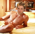 my sexy Rob in bed - hottest-actors photo