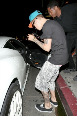 06.18.2013 Justin Leaving The Laugh Factory