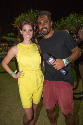  Ashley attends the Oakley Pro Night Surf Event in Bali, Indonesia [20/06/13]