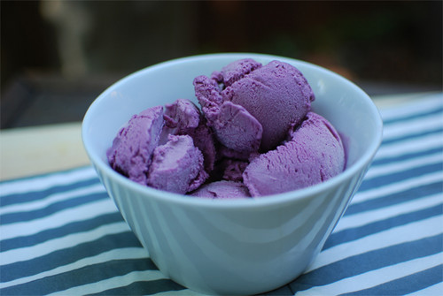  Blue ブルーベリー アイスクリーム
