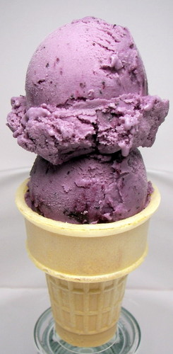  블루 베리, 블루베리 아이스크림