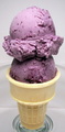 Blueberry Ice-Cream - ice-cream photo