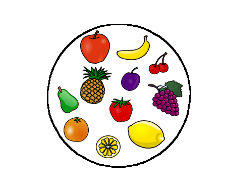 Cute and Colorful Fruits in Cartoon - Colors Photo (34726788) - Fanpop