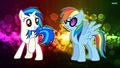DJ Pon 3 and Rainbow Dash - my-little-pony-friendship-is-magic wallpaper